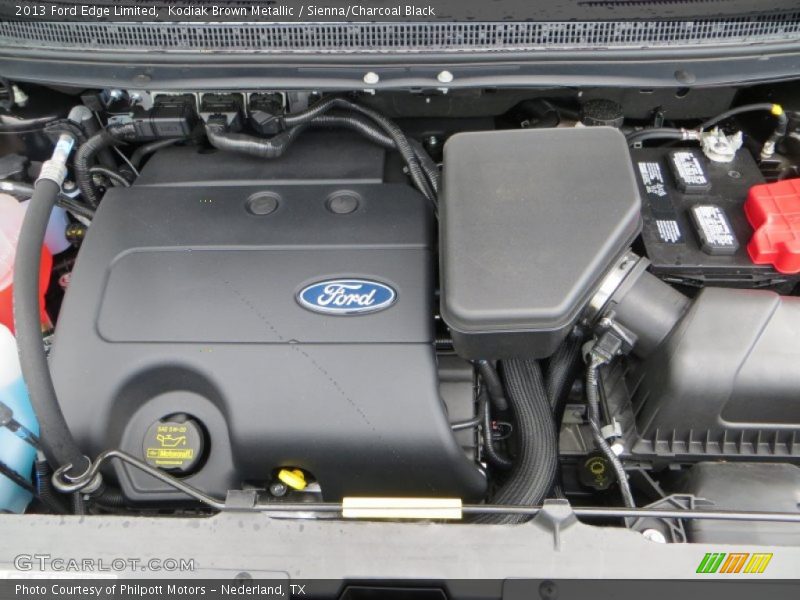 Kodiak Brown Metallic / Sienna/Charcoal Black 2013 Ford Edge Limited