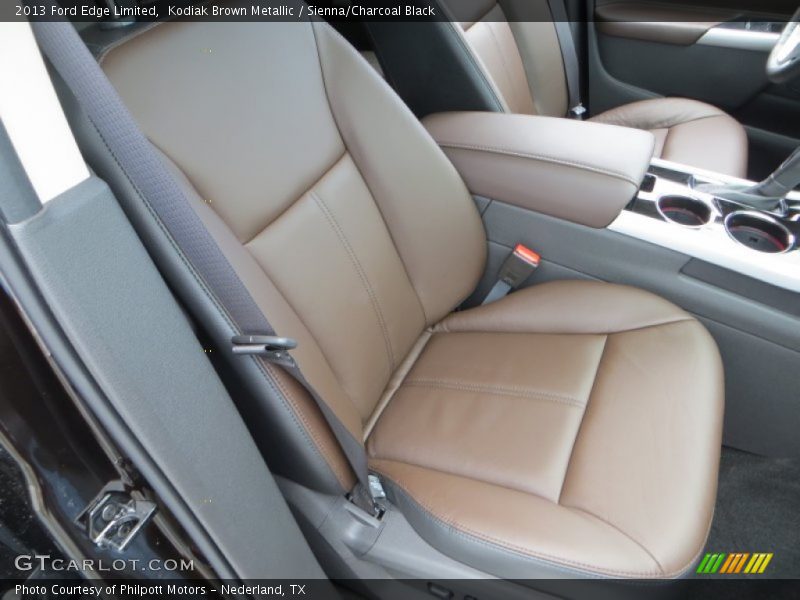 Kodiak Brown Metallic / Sienna/Charcoal Black 2013 Ford Edge Limited