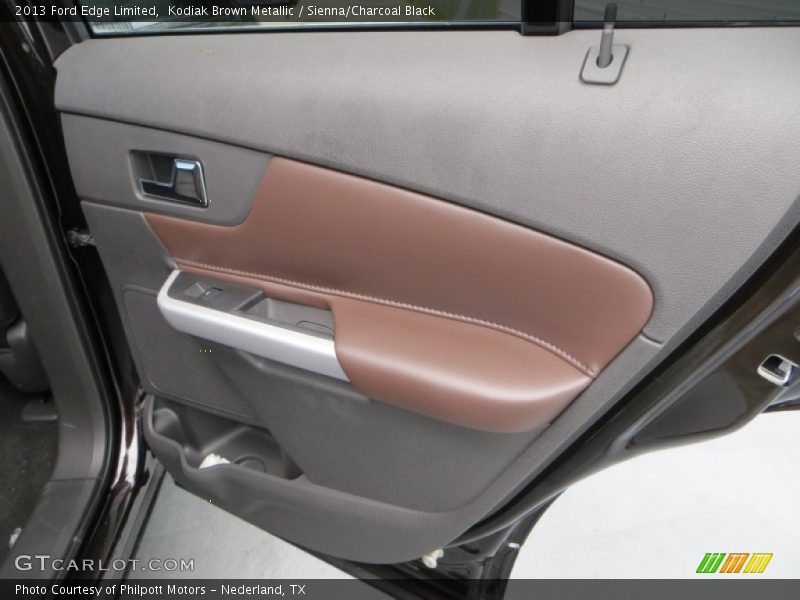 Kodiak Brown Metallic / Sienna/Charcoal Black 2013 Ford Edge Limited