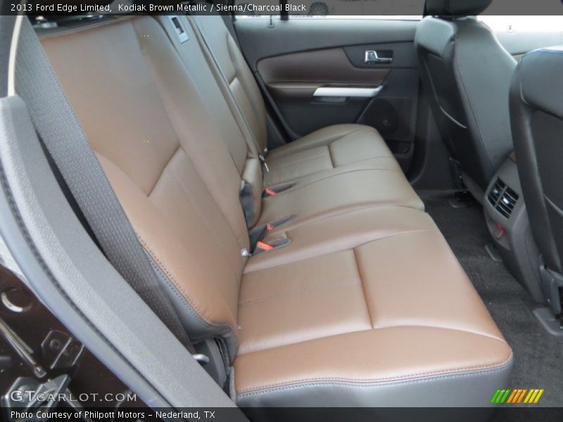 Kodiak Brown Metallic / Sienna/Charcoal Black 2013 Ford Edge Limited