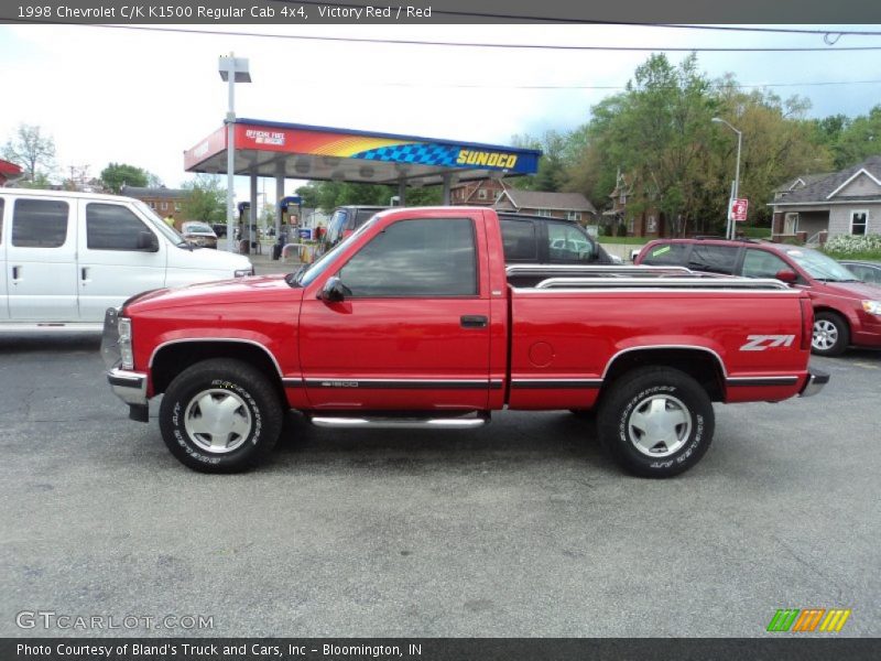  1998 C/K K1500 Regular Cab 4x4 Victory Red