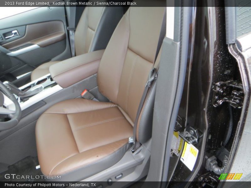 Kodiak Brown Metallic / Sienna/Charcoal Black 2013 Ford Edge Limited