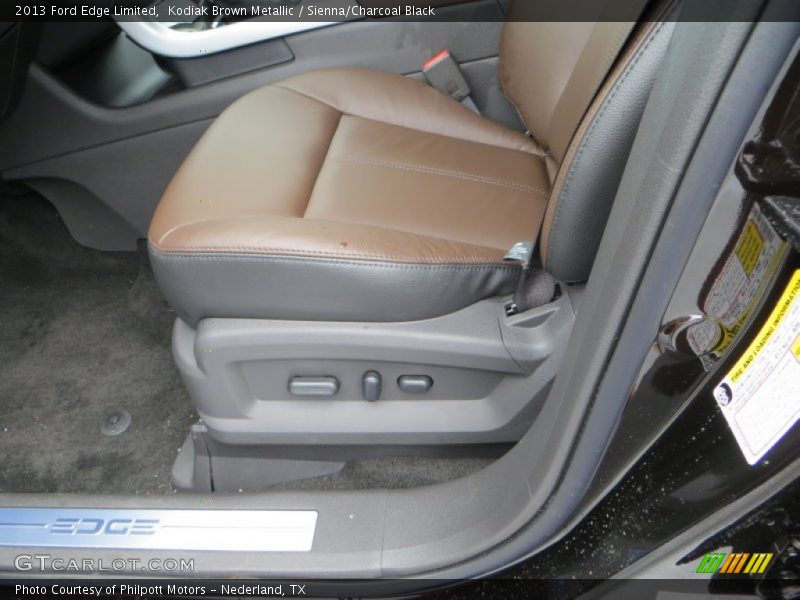 Kodiak Brown Metallic / Sienna/Charcoal Black 2013 Ford Edge Limited