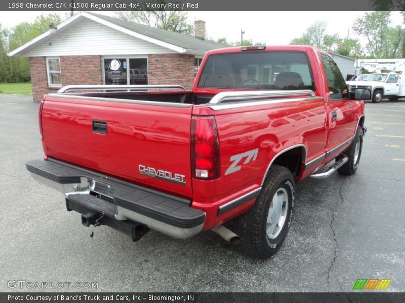 Victory Red / Red 1998 Chevrolet C/K K1500 Regular Cab 4x4