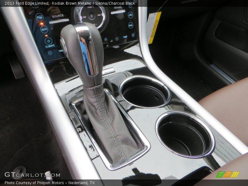 Kodiak Brown Metallic / Sienna/Charcoal Black 2013 Ford Edge Limited