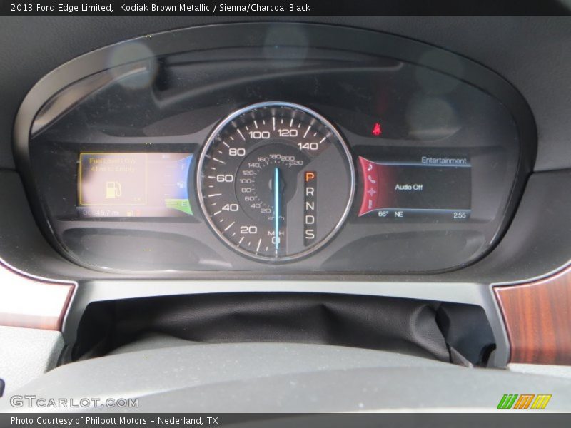 Kodiak Brown Metallic / Sienna/Charcoal Black 2013 Ford Edge Limited