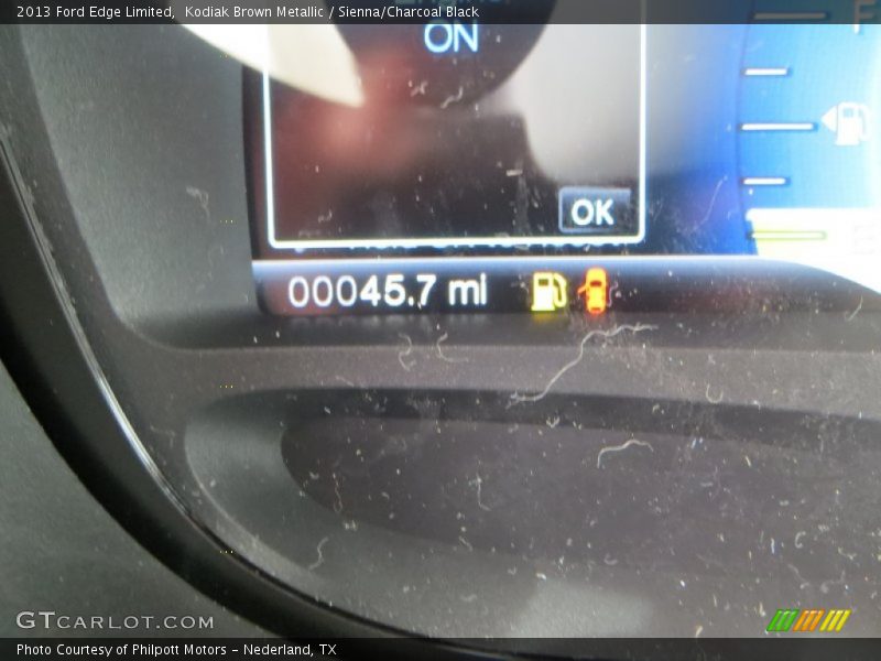 Kodiak Brown Metallic / Sienna/Charcoal Black 2013 Ford Edge Limited