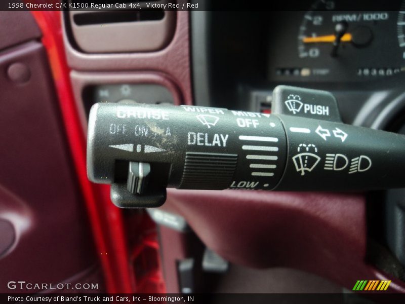 Controls of 1998 C/K K1500 Regular Cab 4x4