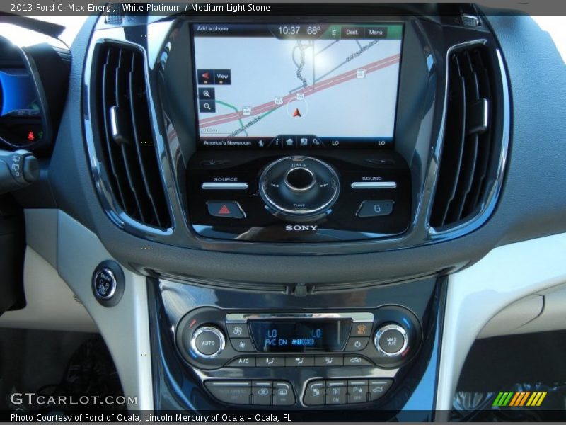 White Platinum / Medium Light Stone 2013 Ford C-Max Energi