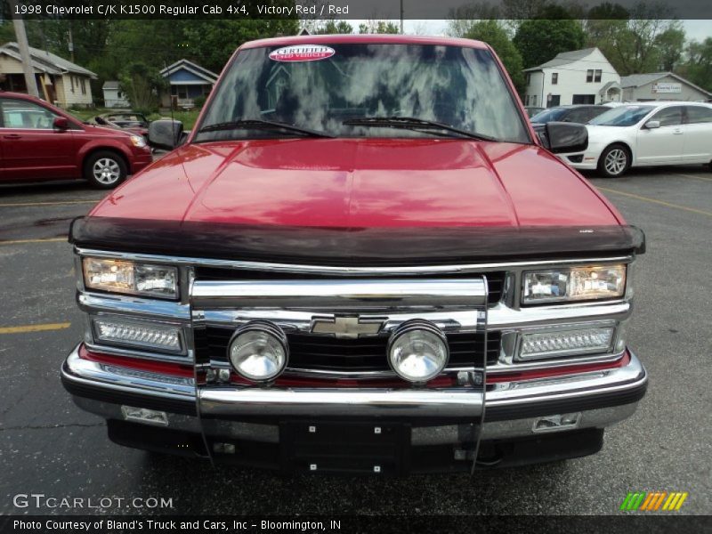 Victory Red / Red 1998 Chevrolet C/K K1500 Regular Cab 4x4