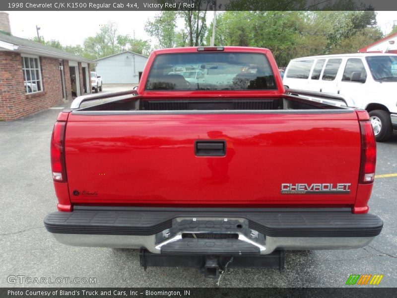 Victory Red / Red 1998 Chevrolet C/K K1500 Regular Cab 4x4