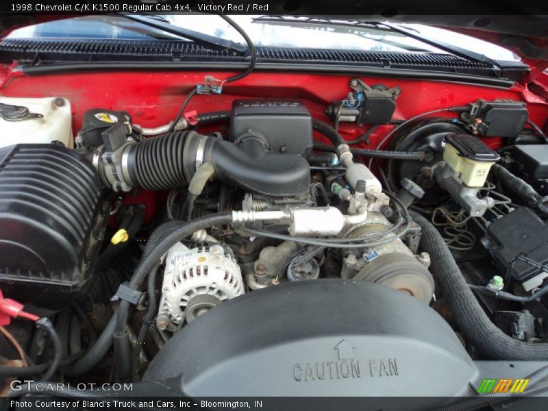  1998 C/K K1500 Regular Cab 4x4 Engine - 5.7 Liter OHV 16-Valve V8