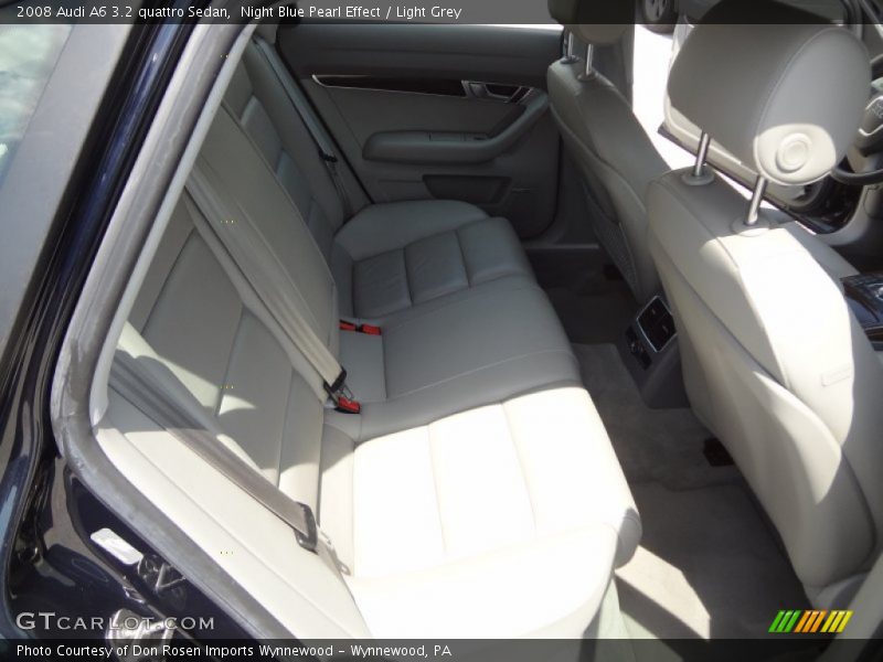 Night Blue Pearl Effect / Light Grey 2008 Audi A6 3.2 quattro Sedan