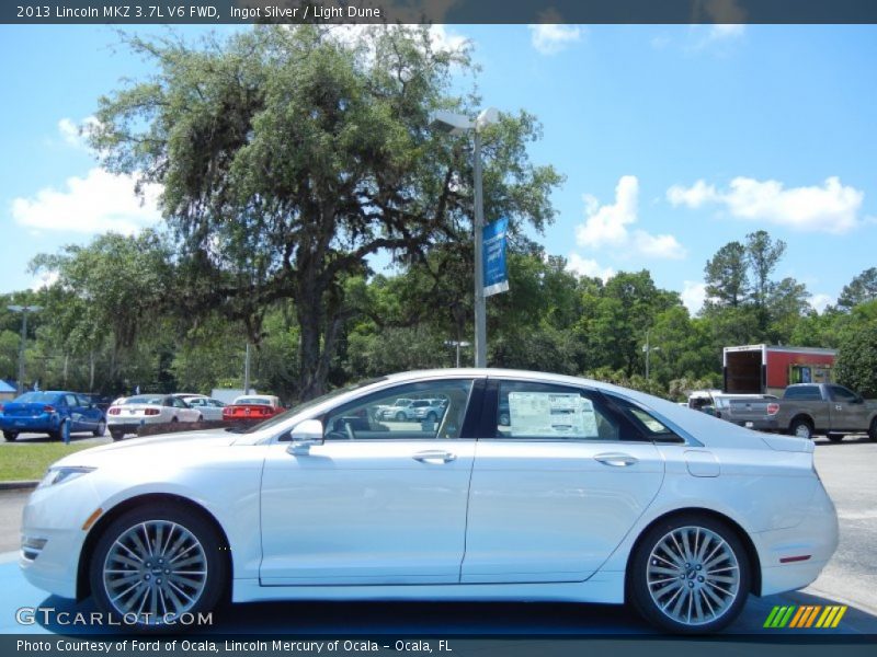  2013 MKZ 3.7L V6 FWD Ingot Silver