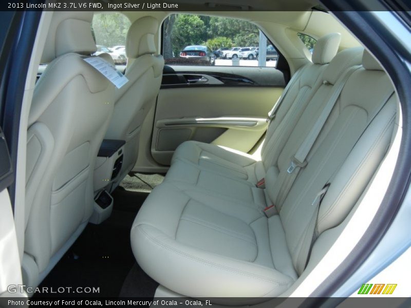 Rear Seat of 2013 MKZ 3.7L V6 FWD