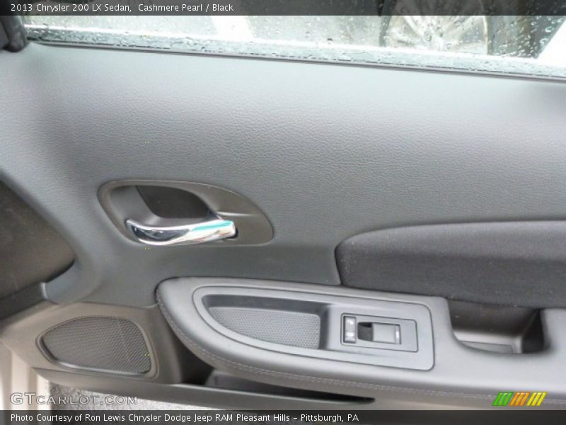 Cashmere Pearl / Black 2013 Chrysler 200 LX Sedan