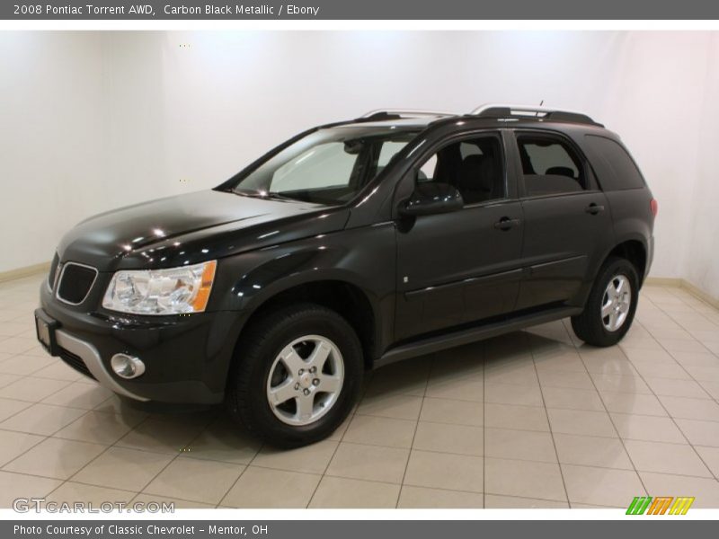 Carbon Black Metallic / Ebony 2008 Pontiac Torrent AWD