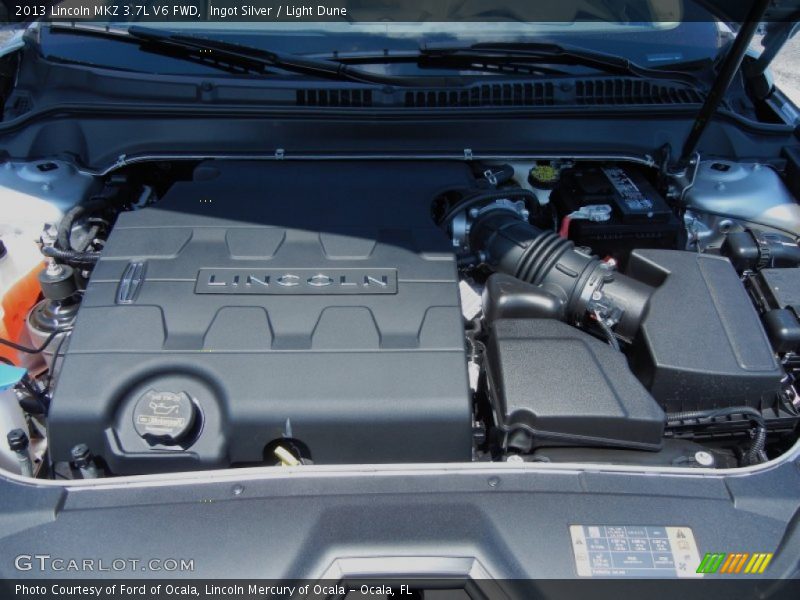  2013 MKZ 3.7L V6 FWD Engine - 3.7 Liter DOHC 24-Valve Ti-VCT V6