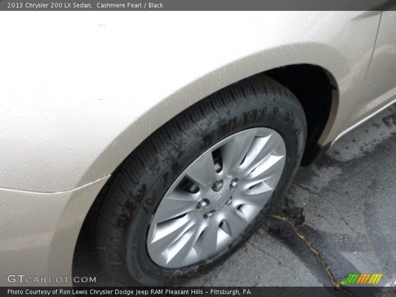 Cashmere Pearl / Black 2013 Chrysler 200 LX Sedan