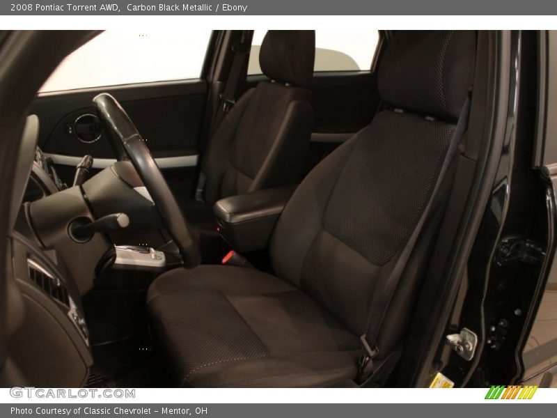 Carbon Black Metallic / Ebony 2008 Pontiac Torrent AWD
