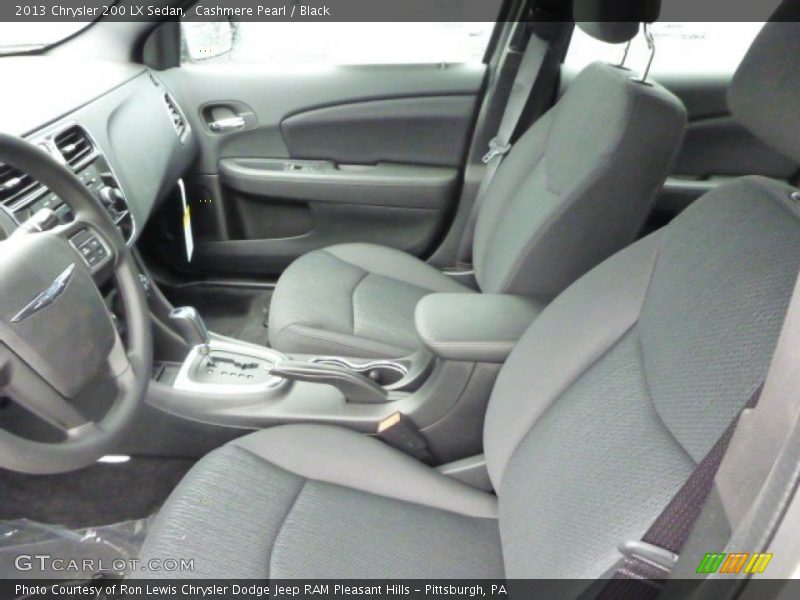 Cashmere Pearl / Black 2013 Chrysler 200 LX Sedan