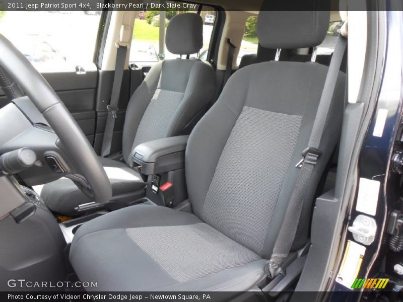 Front Seat of 2011 Patriot Sport 4x4