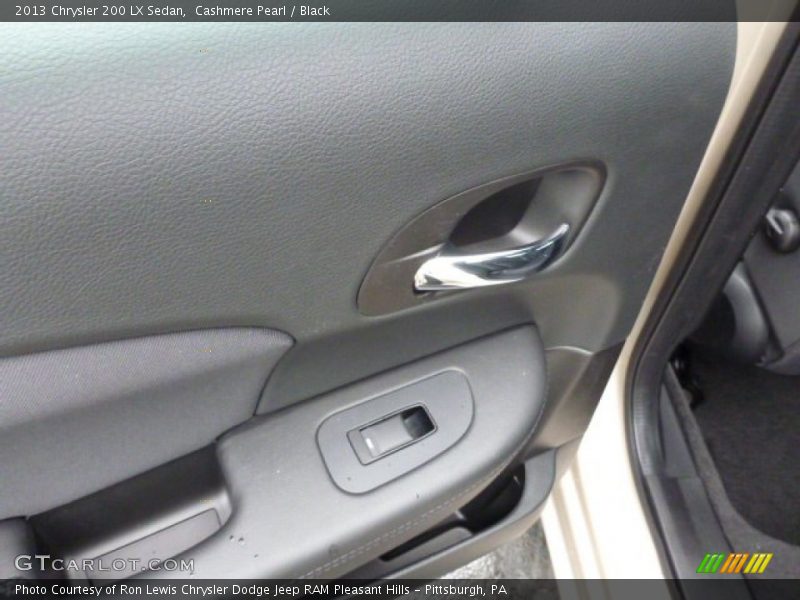 Cashmere Pearl / Black 2013 Chrysler 200 LX Sedan