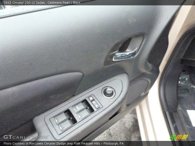 Cashmere Pearl / Black 2013 Chrysler 200 LX Sedan