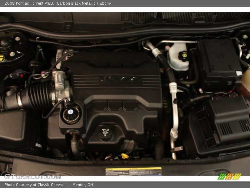 Carbon Black Metallic / Ebony 2008 Pontiac Torrent AWD