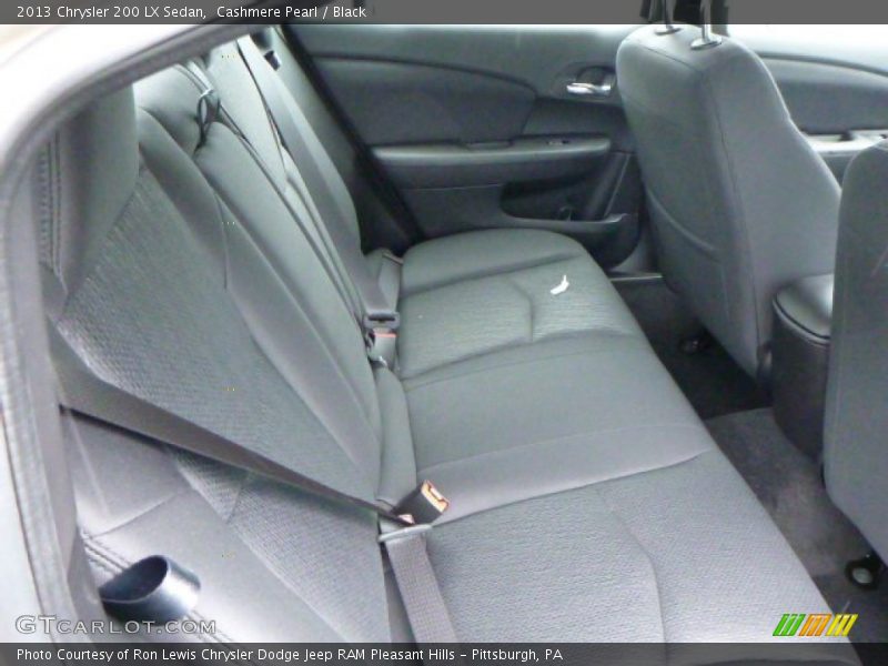 Cashmere Pearl / Black 2013 Chrysler 200 LX Sedan