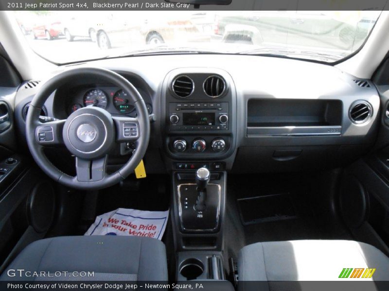Dashboard of 2011 Patriot Sport 4x4