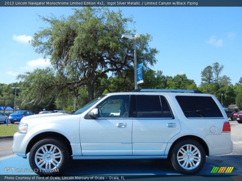  2013 Navigator Monochrome Limited Edition 4x2 Ingot Silver Metallic