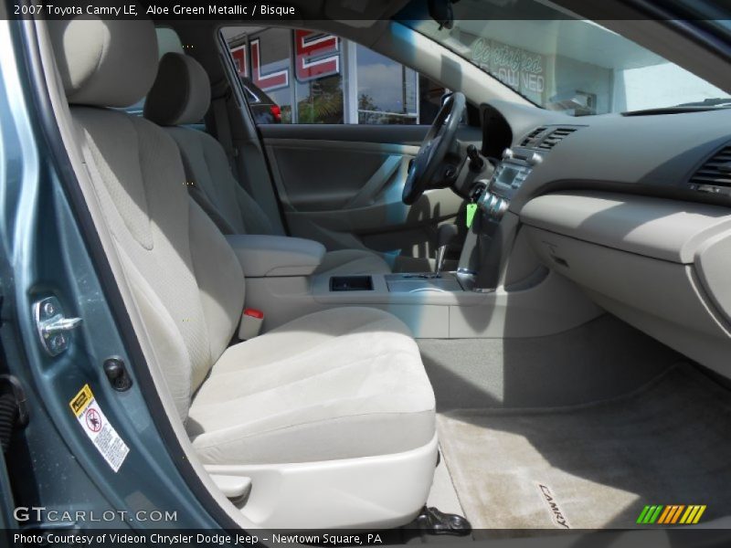 Aloe Green Metallic / Bisque 2007 Toyota Camry LE