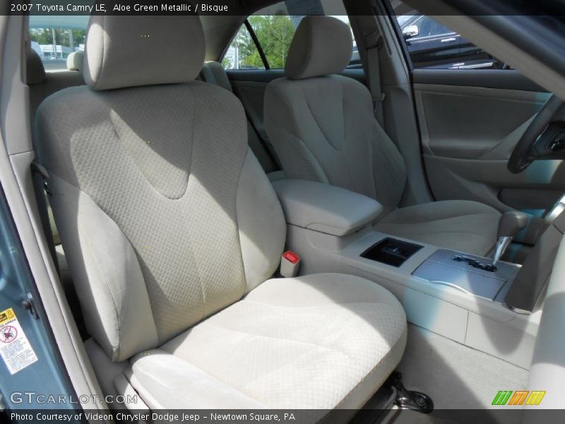 Aloe Green Metallic / Bisque 2007 Toyota Camry LE