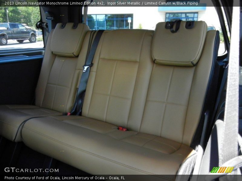 Rear Seat of 2013 Navigator Monochrome Limited Edition 4x2