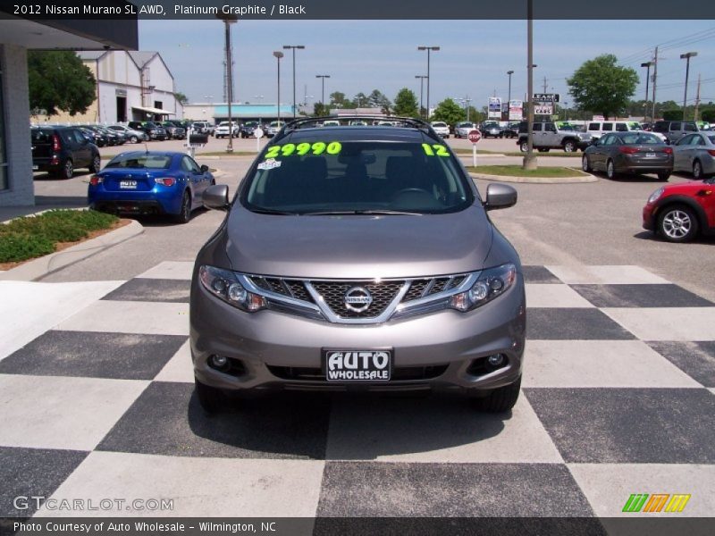 Platinum Graphite / Black 2012 Nissan Murano SL AWD