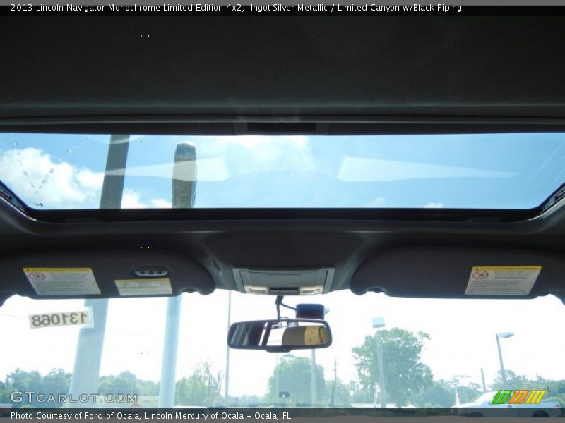 Ingot Silver Metallic / Limited Canyon w/Black Piping 2013 Lincoln Navigator Monochrome Limited Edition 4x2
