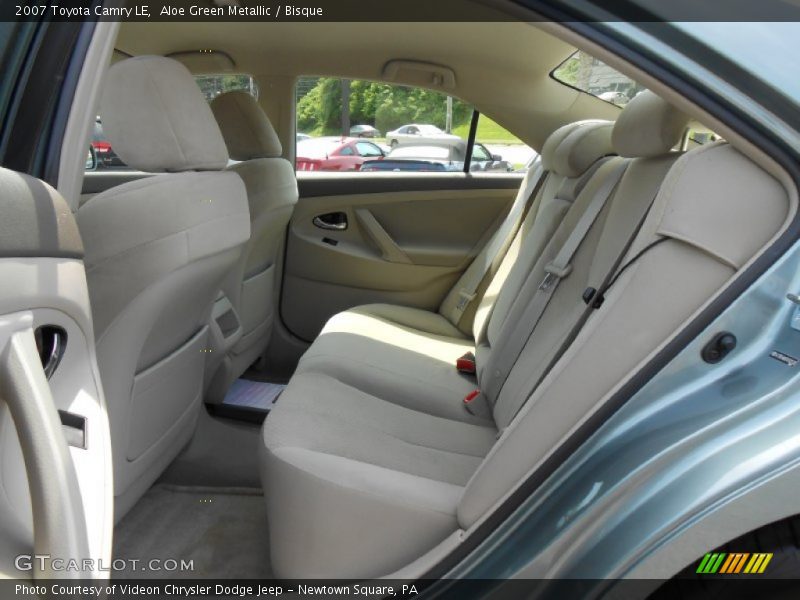 Aloe Green Metallic / Bisque 2007 Toyota Camry LE