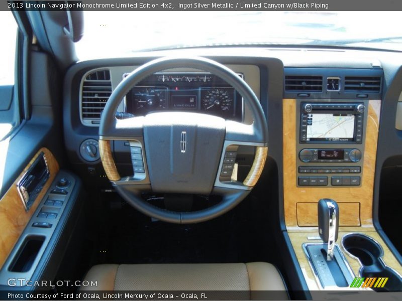 Dashboard of 2013 Navigator Monochrome Limited Edition 4x2