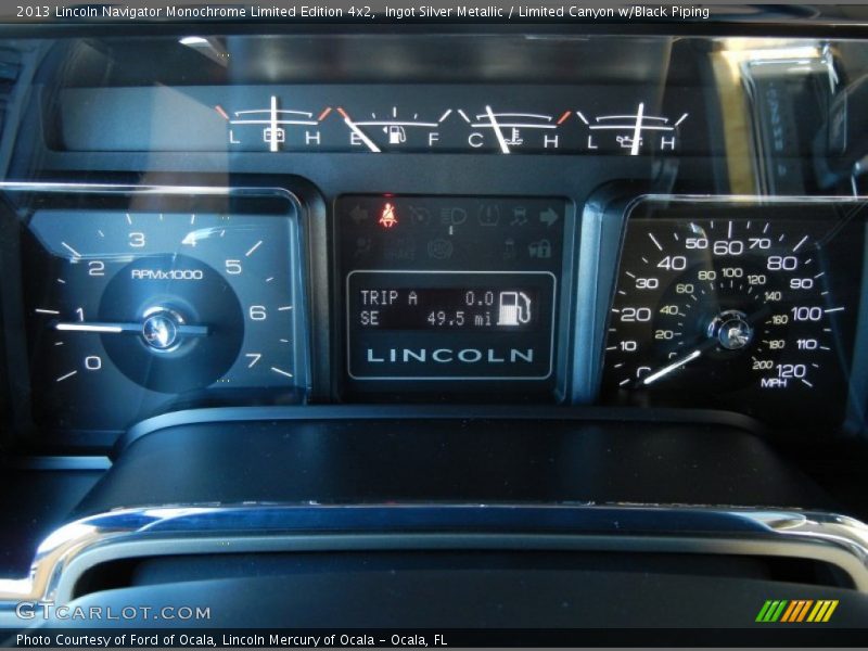  2013 Navigator Monochrome Limited Edition 4x2 Monochrome Limited Edition 4x2 Gauges
