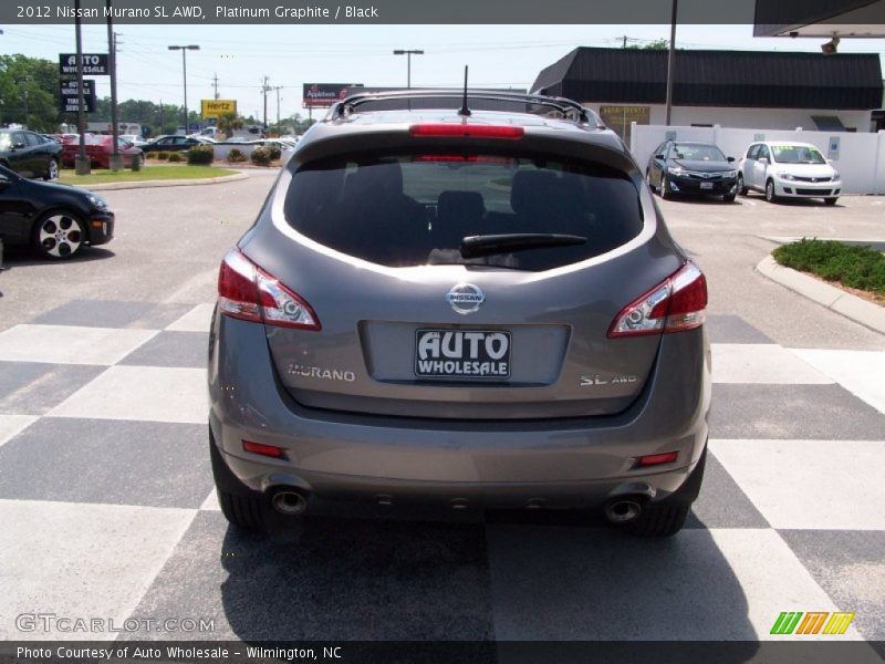 Platinum Graphite / Black 2012 Nissan Murano SL AWD