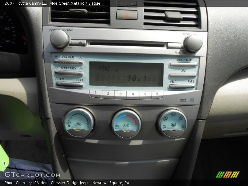 Aloe Green Metallic / Bisque 2007 Toyota Camry LE