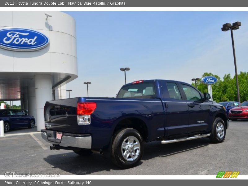 Nautical Blue Metallic / Graphite 2012 Toyota Tundra Double Cab