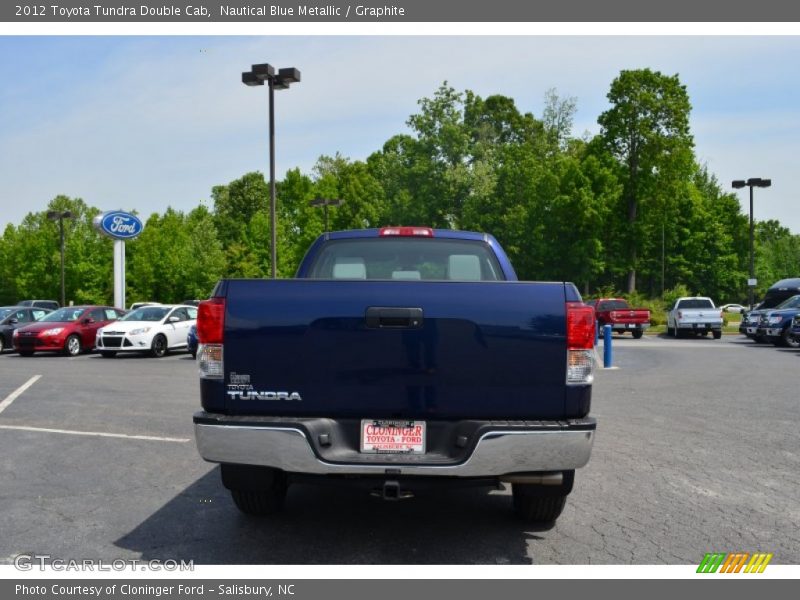 Nautical Blue Metallic / Graphite 2012 Toyota Tundra Double Cab