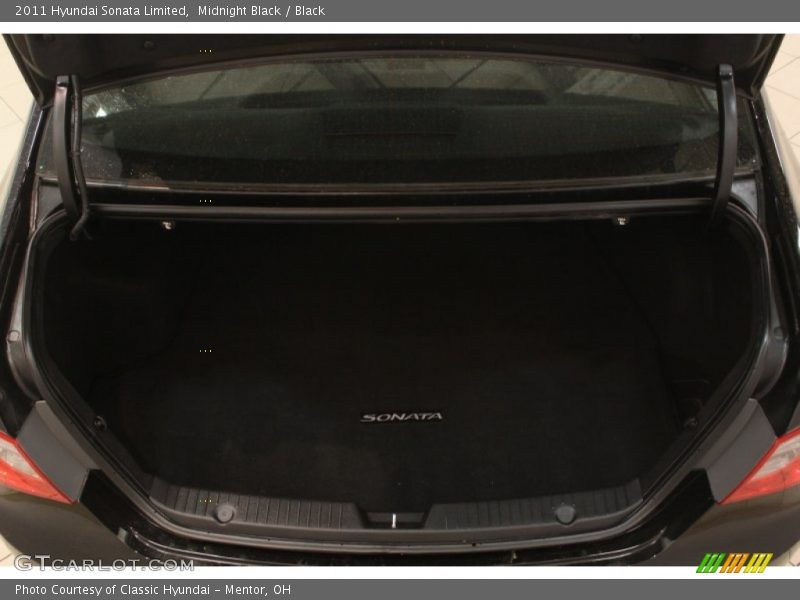 Midnight Black / Black 2011 Hyundai Sonata Limited