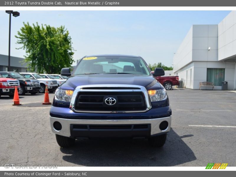 Nautical Blue Metallic / Graphite 2012 Toyota Tundra Double Cab