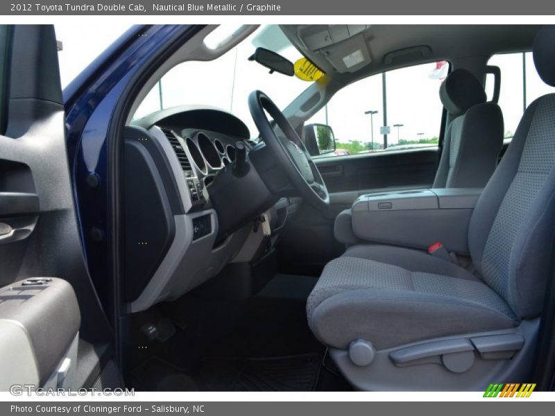 Nautical Blue Metallic / Graphite 2012 Toyota Tundra Double Cab