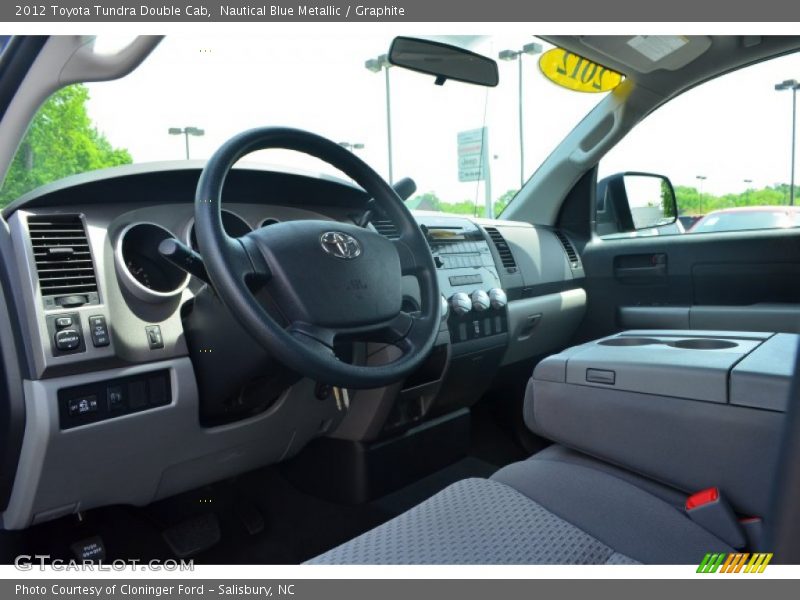 Nautical Blue Metallic / Graphite 2012 Toyota Tundra Double Cab