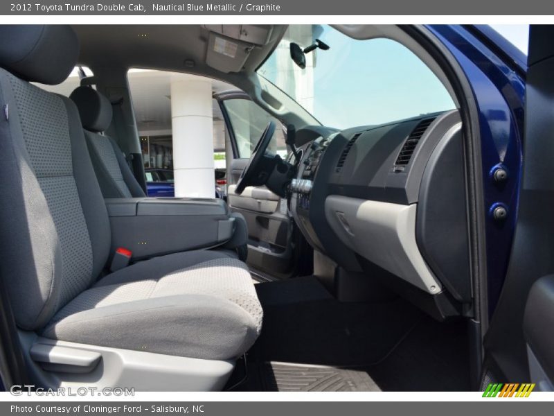 Nautical Blue Metallic / Graphite 2012 Toyota Tundra Double Cab