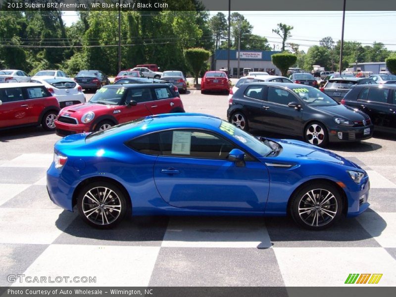 WR Blue Pearl / Black Cloth 2013 Subaru BRZ Premium